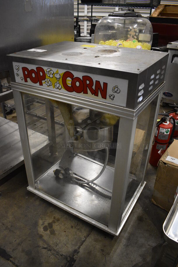 Gold Medal Model 2001ST Metal Commercial Countertop Popcorn Machine Merchandiser. 120 Volts, 1 Phase. 28x20.5x40.5. Cannot Test Due To Plug Style - Image 2 of 7