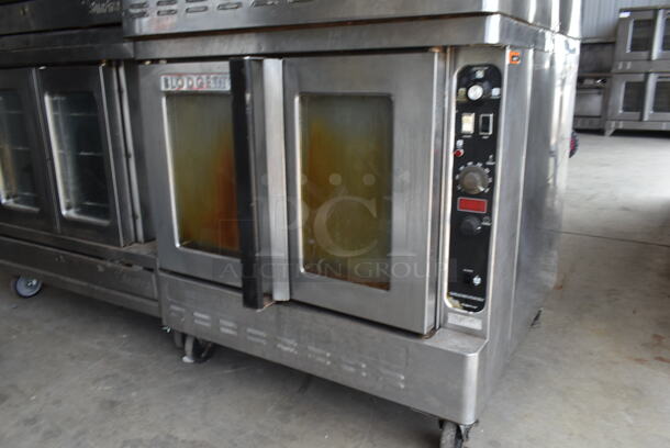 2 Blodgett Stainless Steel Commercial Natural Gas Powered Full Size Convection Oven w/ View Through Doors, Metal Oven Racks and Thermostatic Controls on Commercial Casters. 2 Times Your Bid! - Image 3 of 11