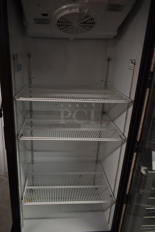 Imbera G319 ENERGY STAR Metal Commercial Single Door Reach In Cooler Merchandiser w/ Poly Coated Racks. 115 Volts, 1 Phase. Tested and Powers On But Does Not Get Cold - Image 5 of 6