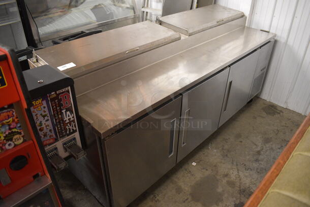 Kairak Model EDFT90 Stainless Steel Commercial Prep Table on Commercial Casters. 115 Volts, 1 Phase. 93x33x46. Tested and Working! - Image 10 of 12