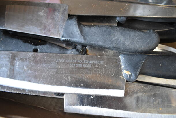 70 SHARPENED Stainless Steel Knives Including Chef Knives. 70 Times Your Bid!  - Image 7 of 7
