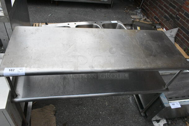 Stainless Steel Commercial 2 Tier Over Shelf.  - Image 2 of 2