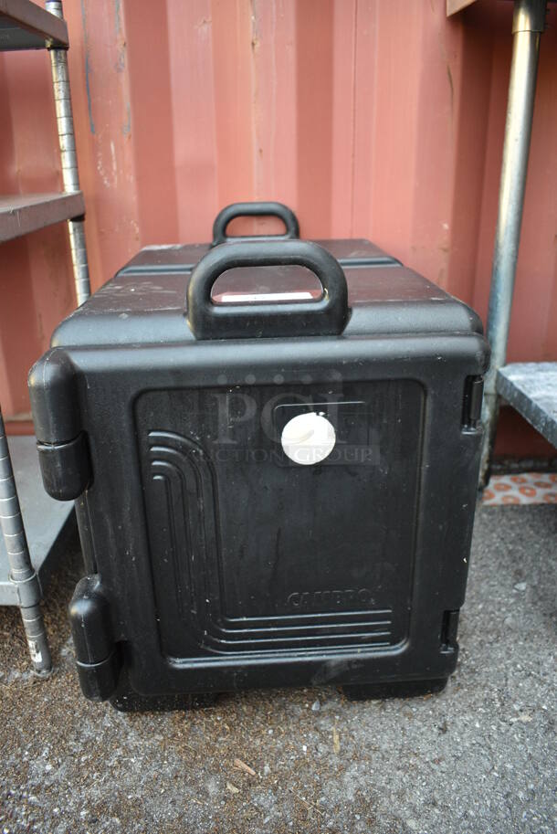 Cambro UPC300 Black Poly Insulated Food Carrying Catering Box. 17x25x24 - Image 2 of 6