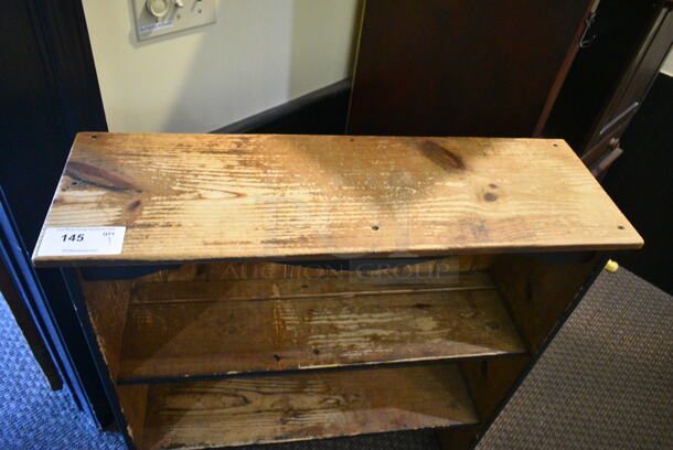 Wooden Bookshelf. (check in)  - Image 5 of 5
