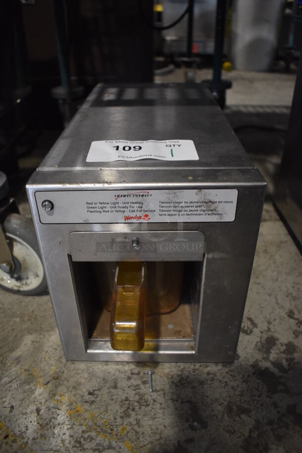 Henny Penny MPC-21L Stainless Steel Commercial Countertop Dedicated Holding Bin. 120 Volts, 1 Phase. 8x18.5x9. Tested and Working!