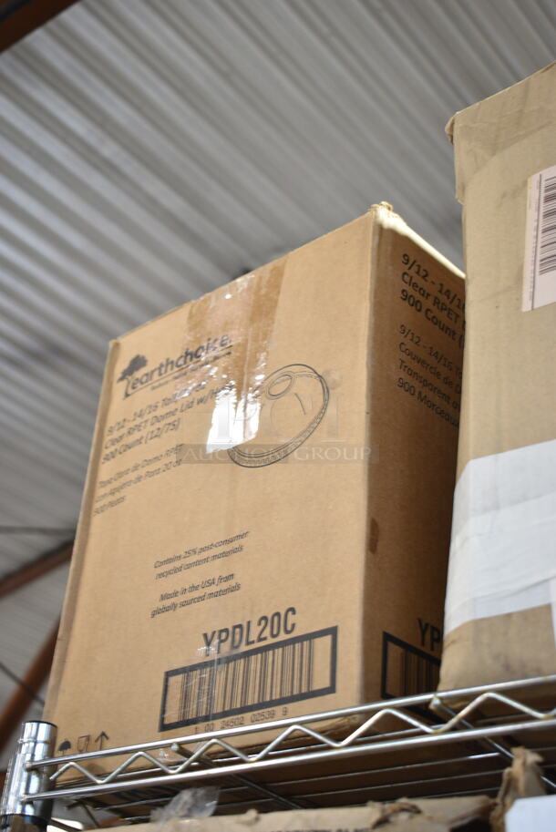 ALL ONE MONEY! Lot of 6 Tiers of Various Items Including Poly Drop In Bins, Candle Holders, Poly Pitchers and Glassware. Does Not Include Shelving Unit.   - Image 3 of 12