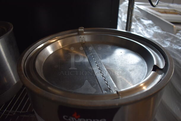 Vollrath Cayenne HS-11 Stainless Steel Commercial Countertop Soup Kettle Food Warmer w/ Lid. Does Not Have Drop In. 120 Volts, 1 Phase. Tested and Working! - Image 4 of 6