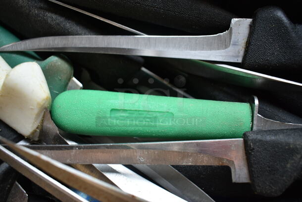 60 SHARPENED Stainless Steel Knives Including Fillet Knives. 60 Times Your Bid!  - Image 5 of 5