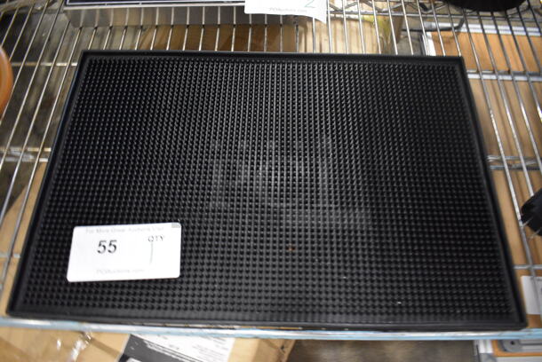 Black Bar Mat. 18x12x0.5