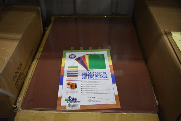12 BRAND NEW IN BOX! Update Cutting Boards. 18x24. 12 Times Your Bid!