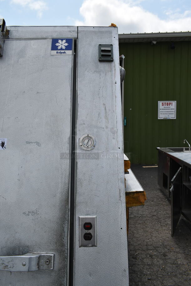 Kolpak 8'x10' Walk In Freezer Box w/ Floor, Heatcraft TLC090AE 115 Volt, 1 Phase Evaporator. Picture of the Unit Before Removal Is Included In the Listing. Information Provided By The Consignor But Not Verified By PCI Auctions. - Image 10 of 12