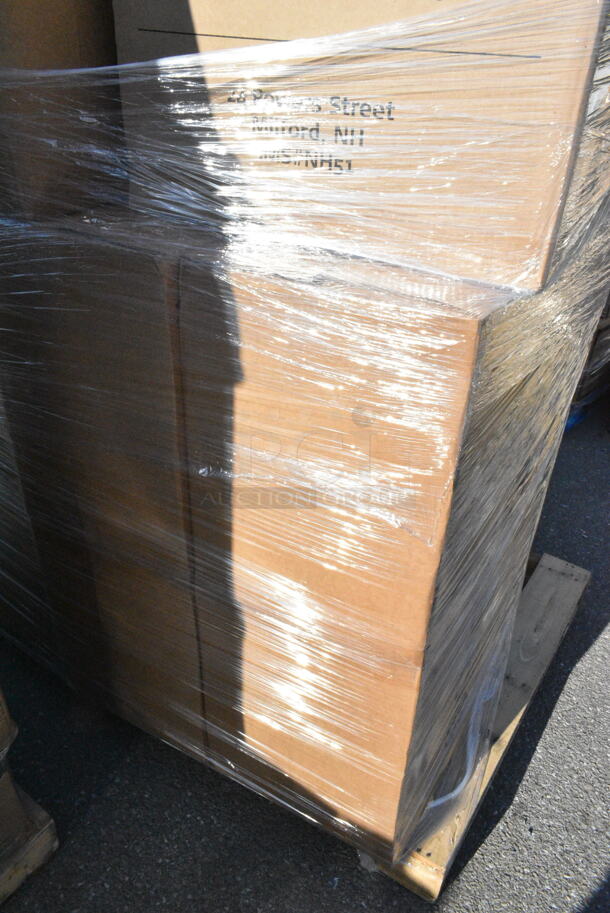 12 BRAND NEW Boxes Including JMSCC-16oz Milkman Clear Container 16 oz, Envases 348816 8 oz. Square Carafe PET Clear Juice Bottle - 360/Box, JBRCC-4oz 4oz Bullet Round Clear. 12 Times Your Bid!  - Image 10 of 10