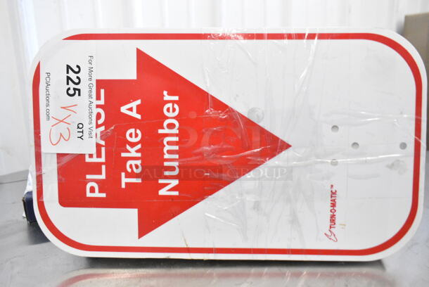 2 Various Items Including Ticket Number Dispenser w/ Number Sign, Scale. 2 Times Your Bid! - Image 3 of 6