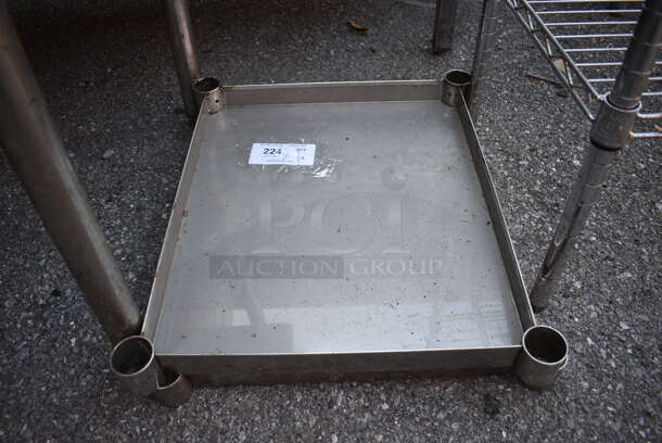 ALL ONE MONEY! Lot of 2 Metal Shelves. 19x22x2 - Image 1 of 3