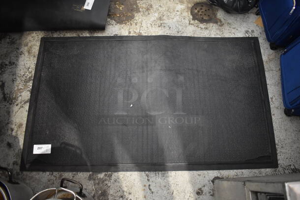 Black Floor Mat. 34x58 - Image 4 of 4