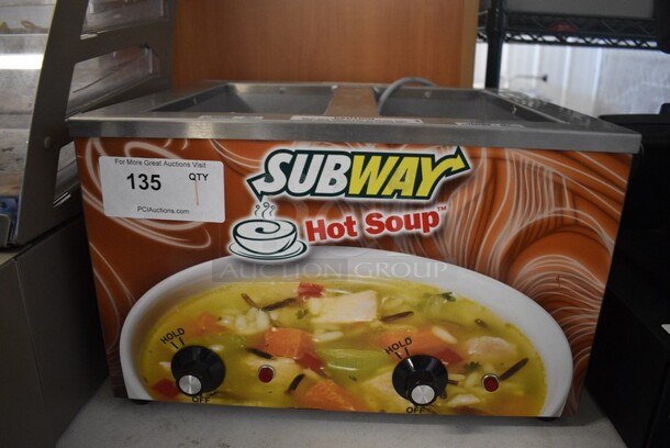 2014 Duke Model CSW-2-T-AM Stainless Steel Commercial Countertop 2 Well Food Warmer. 120 Volts, 1 Phase. 17.5x15.5x11. Tested and Working! - Image 5 of 5