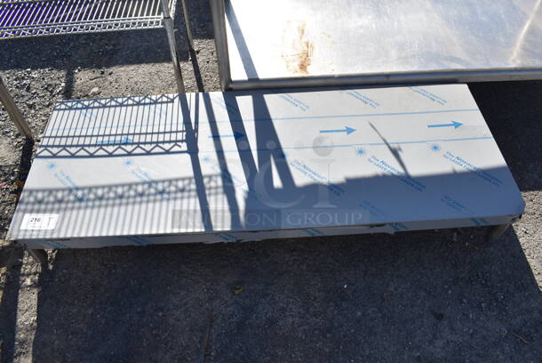 Stainless Steel Dunnage Rack. 58x22.5x8