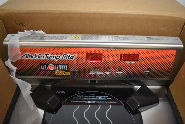 BRAND NEW IN BOX! Aladdin Temp-Rite Stainless Steel Commercial Countertop Heat on Demand Ultra Warmer. 20x20x15 - Image 5 of 7