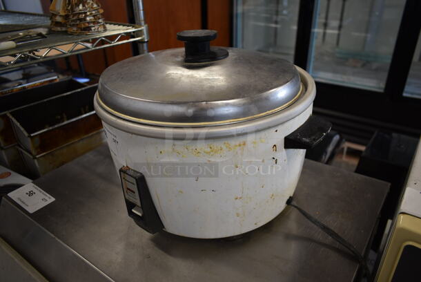 Panasonic SR-42HZP Metal Countertop Electric Powered Automatic Rice Cooker. 120 Volts, 1 Phase. Tested and Working! - Image 2 of 5