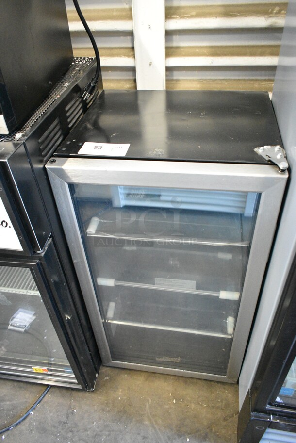 Arctic King ARV115B1AST Metal Mini Cooler Merchandiser. 115 Volts, 1 Phase. Tested and Working! - Image 1 of 3