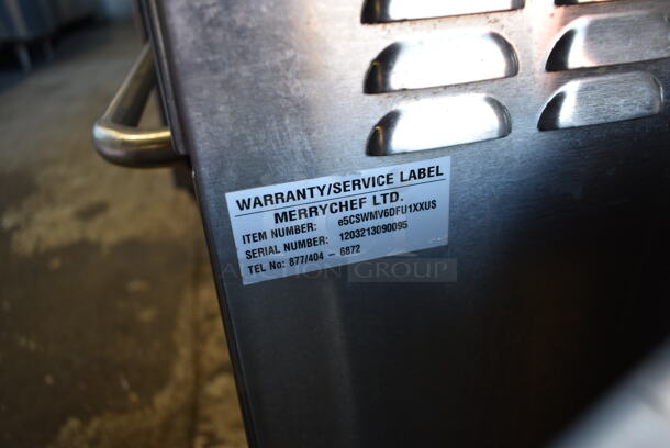 2012 Merrychef eikon e5 Stainless Steel Commercial Countertop Electric Powered Rapid Cook Oven. 208/240 Volts, 1 Phase.  - Image 4 of 6