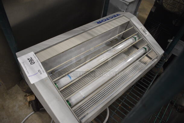 Vector White Metal Bug Zapper. 21x6x12. Tested and Working! - Image 2 of 3