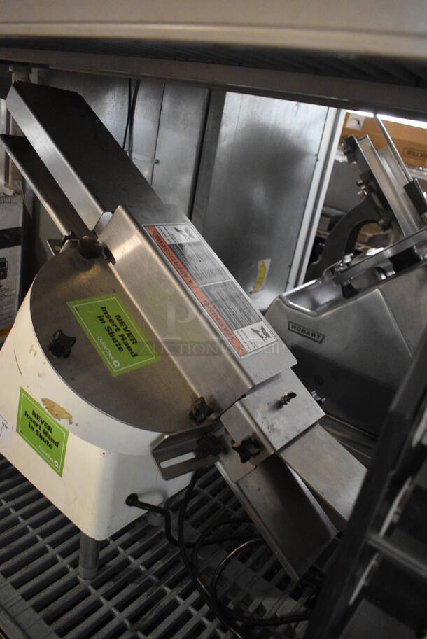 Oliver Model 702-N Stainless Steel Commercial Countertop Bagel Slicer. 115 Volts, 1 Phase. 13x30x26. Tested and Working! - Image 3 of 6