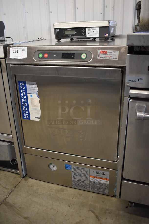 Hobart LXIC Stainless Steel Commercial Undercounter Dishwasher. 120 Volts, 1 Phase. 24x26x34 - Image 3 of 8