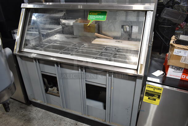 Duke SWD600-60FL M Stainless Steel Commercial Subway Sandwich Make Line Prep Table. 120 Volts, 1 Phase. Goes GREAT w/ Items 82 and 107!