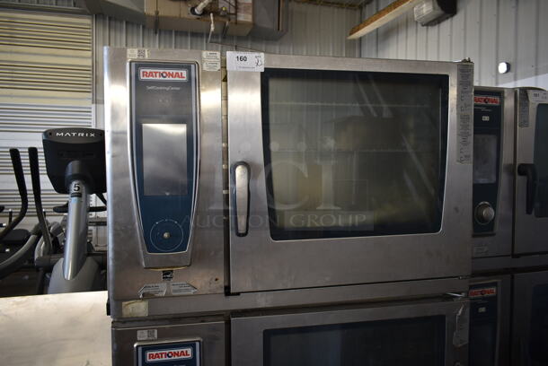 2 2016 Rational Stainless Steel Commercial Combitherm Self Cooking Center Convection Ovens on Commercial Casters. Top Model: SCC WE 62. Bottom Model: SCC WE 102. 480 Volts, 3 Phase. 2 Times Your Bid! - Image 2 of 8