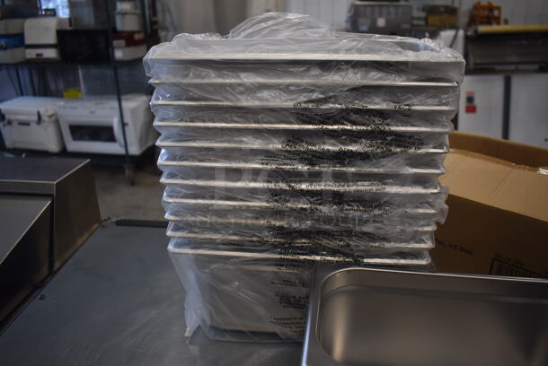 12 BRAND NEW IN BOX! Winco SPJH-306 Stainless Steel 1/3 Size Drop In Bins. 1/3x6. 12 Times Your Bid! - Image 3 of 5