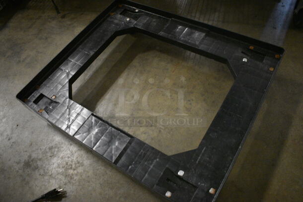 Black Poly Dolly on Commercial Casters. 27x22.5x6 - Image 3 of 3