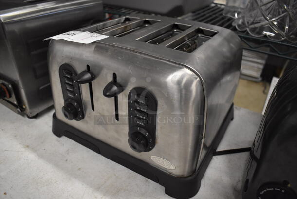 Sensio 22001 Metal Countertop 4 Slot Toaster. 120 Volts, 1 Phase. 12.5x11x8 - Image 2 of 5