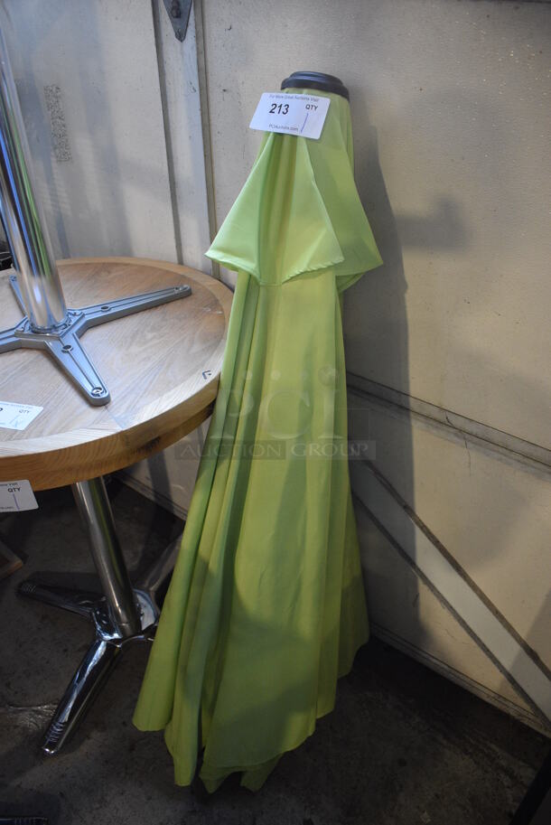 Green Patio Umbrella. 51