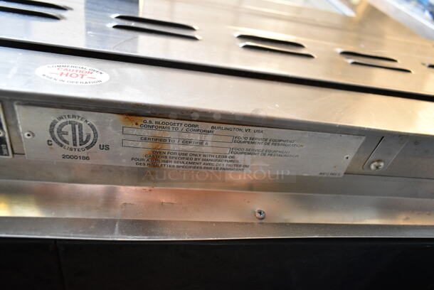2 Blodgett DFG1XL/AA Stainless Steel Commercial Natural Gas Powered Full Size Convection Oven w/ View Through Doors, Metal Oven Racks and Thermostatic Controls. 2 Times Your Bid! - Image 11 of 11