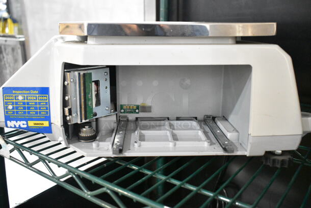 Easy Weigh LS-100 Metal Countertop Scale. Tested and Working! - Image 6 of 7