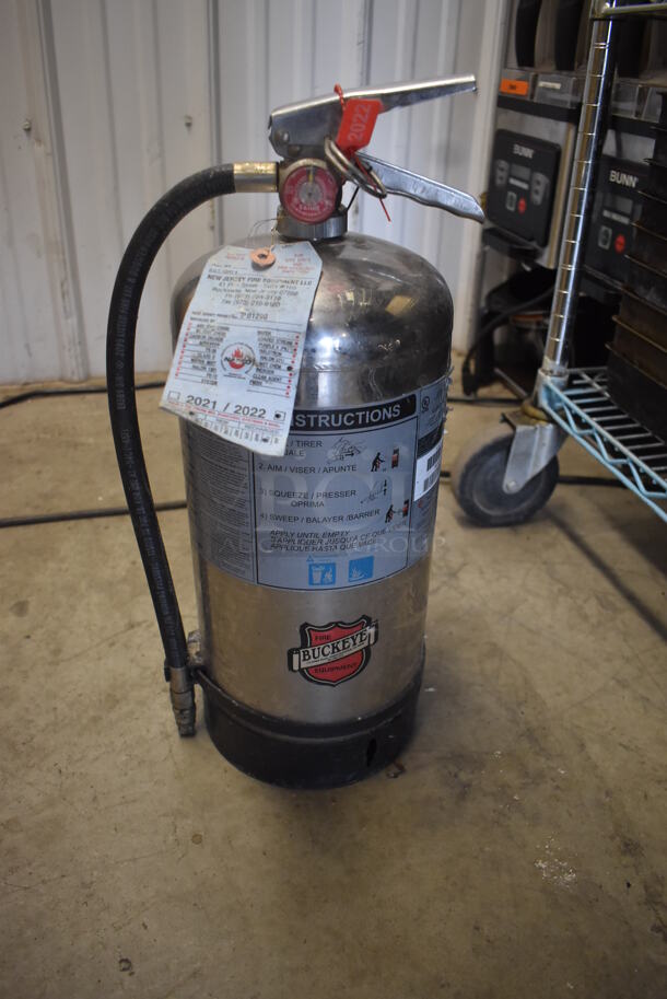 Buckeye Wet Chemical Fire Extinguisher. Buyer Must Pick Up - We Will Not Ship This Item. 