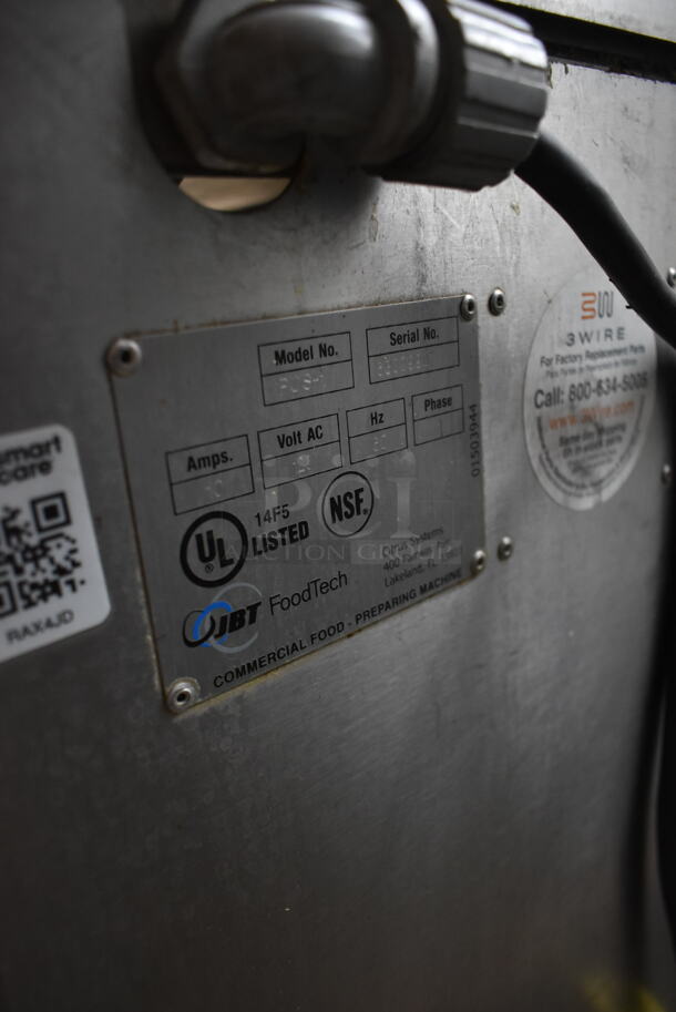 Fresh N Squeeze POS-1 Stainless Steel Commercial Floor Style Automatic Citrus Juicer on Commercial Casters. 120 Volts, 1 Phase. Tested and Working! - Image 5 of 5