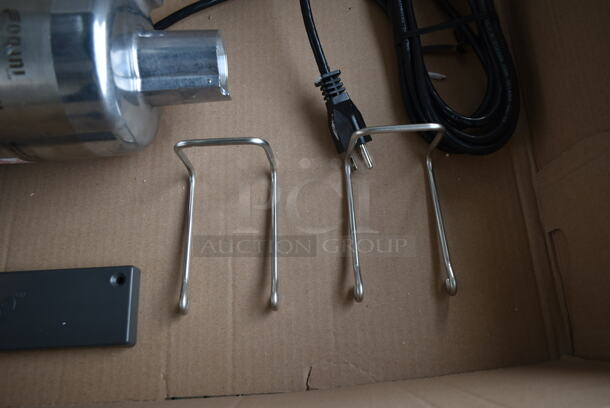 LIKE NEW! Robot Coupe MP 450 Turbo Stainless Steel Commercial Immersion Blender Base. Tested and Working!  - Image 2 of 8