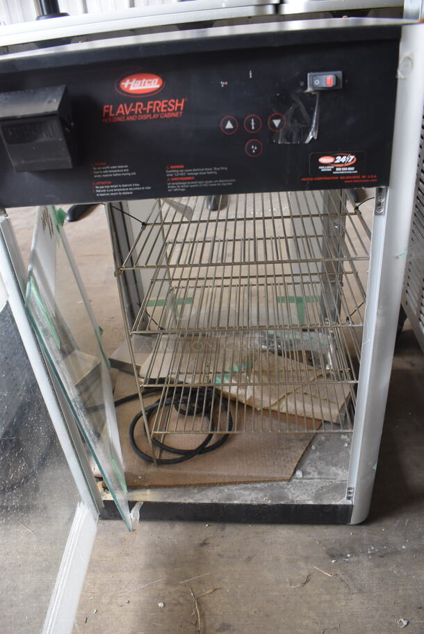 BRAND NEW SCRATCH AND DENT! Hatco Flav-R-Fresh Merchandising Warmer Countertop Unit. Missing Glass Panels. 115 Volt 1 Phase. Tested and Working! - Image 4 of 5