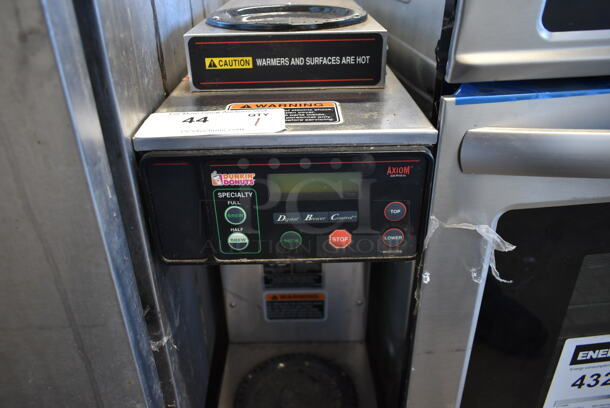 2016 Bunn AXIOM-35-2 Stainless Steel Commercial Countertop 2 Burner Coffee Machine. 120/208-240 Volts, 1 Phase.  - Image 2 of 5