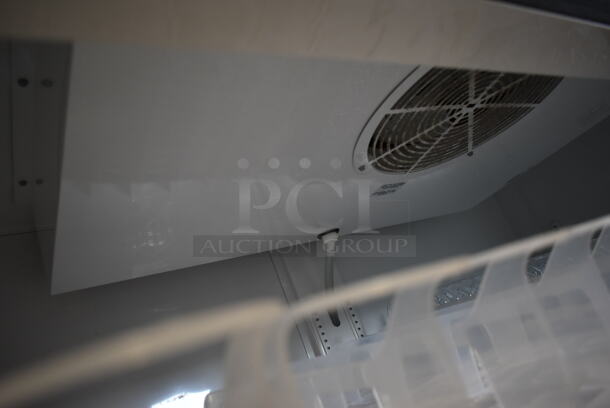 2015 True GDM-49 ENERGY STAR Metal Commercial 2 Door Reach In Cooler Merchandiser w/ Poly Coated Racks. 115 Volts, 1 Phase. Tested and Working! - Image 7 of 9