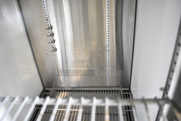 Glastender CP1FB60 Metal Commercial 2 Door Back Bar Cooler. 115 Volts, 1 Phase. Tested and Working! - Image 3 of 5