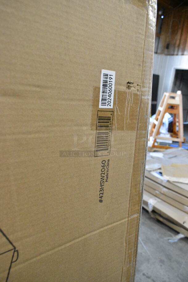 2 BRAND NEW IN BOX! ServIt 423HSW2060 60" Stainless Steel Heated Shelf Warmer. 120 Volts, 1 Phase. 2 Times Your Bid!  - Image 4 of 6