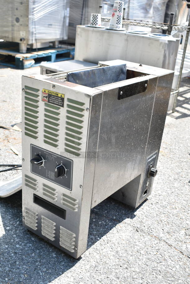 Roundup WCT-1000CF Stainless Steel Commercial Countertop Vertical Contact Toaster. 120 Volts, 1 Phase. Tested and Does Not Power On - Image 2 of 6