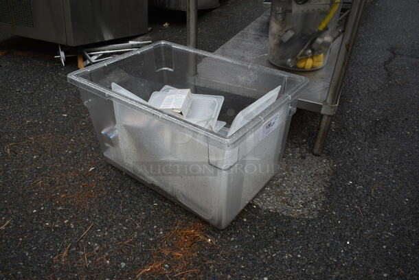 ALL ONE MONEY! Lot of Poly Bin w/ Contents. - Image 2 of 3