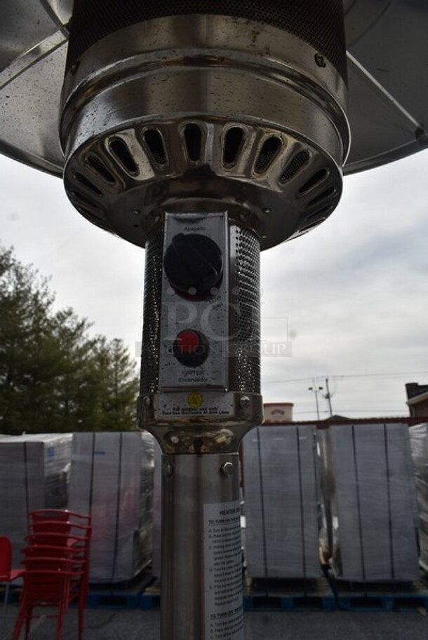 Style Selections NCZH-G-KMZMSS Metal Propane Gas Powered Outdoor Patio Heater. 48,000 BTU.  - Image 4 of 6