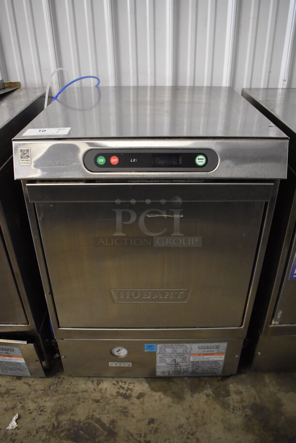 Hobart LXIH Stainless Steel Commercial Undercounter Dishwasher. 120/208-240 Volts, 1 Phase. 24x27x34 - Image 1 of 8