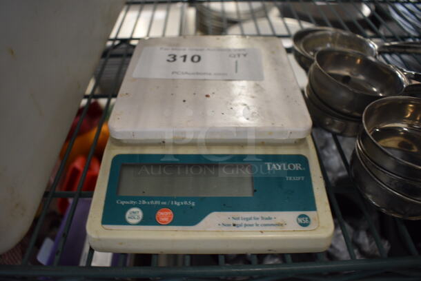 Taylor Model TE32FT Countertop Food Portioning Scale. 6x8x2 - Image 1 of 3