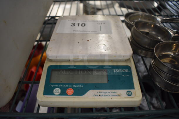 Taylor Model TE32FT Countertop Food Portioning Scale. 6x8x2